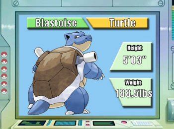 best blastoise nature|Pokémon of the Week .